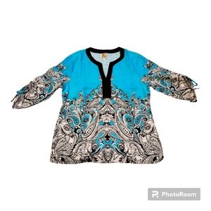 EUC JM Collection Blouse Size L